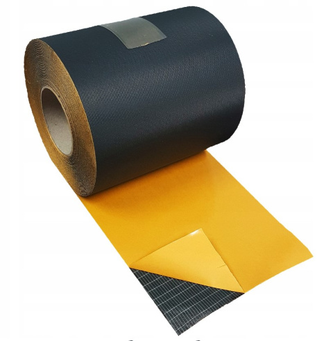 Fartuch EPDM 0,75mm zewnętrzny z klejem akrylowym na całej powierzchniod 100 do 500 mm - 25 m.b.. Fartuch EPDM 0,75mm zewnętrzny z klejem akrylowym na całej powierzchniod 100 do 500 mm - 25 m.b..